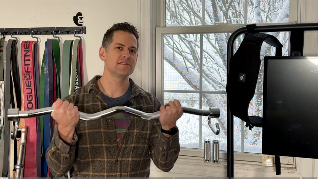 Vector Athletics Z-BAR and Vector GRIPS for Resistance Bands: Honest REVIEW and Giveaway
