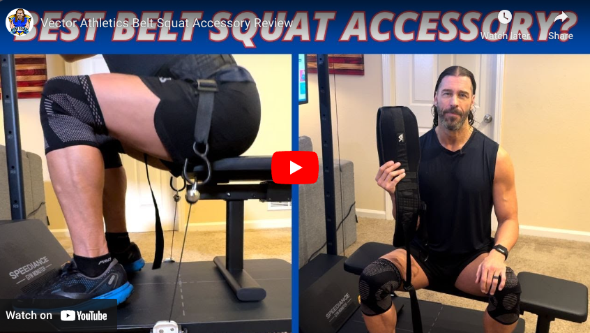 Vector Athletics Belt Squat Accessory Review